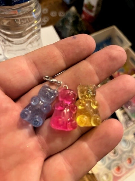 Gummy Bear Key chain charm