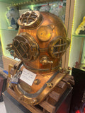 Authentic US Navy diving helmet