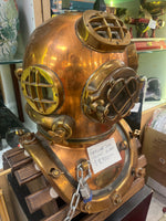 Authentic US Navy diving helmet