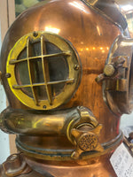 Authentic US Navy diving helmet