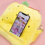 Tablet Device Stand - Pineapple A fun plushie device stand that keeps it all together