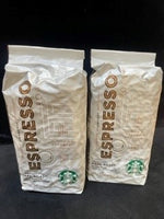 STARBUCKS COFFEE Espresso Dark whole bean whole case