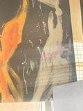 Jimmy Hendrix Sigend by Leon Hendrix 5 ft giant art work David Garibaldi